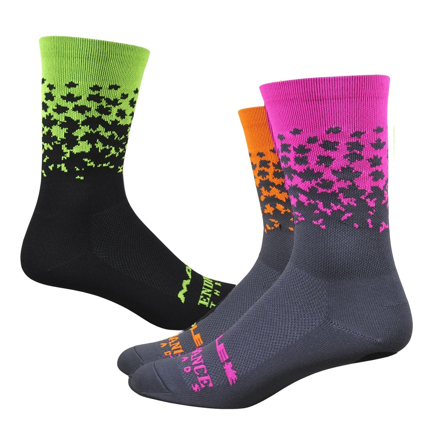 Maple LOTW 6" Race Sock - Neon - Ride Maple