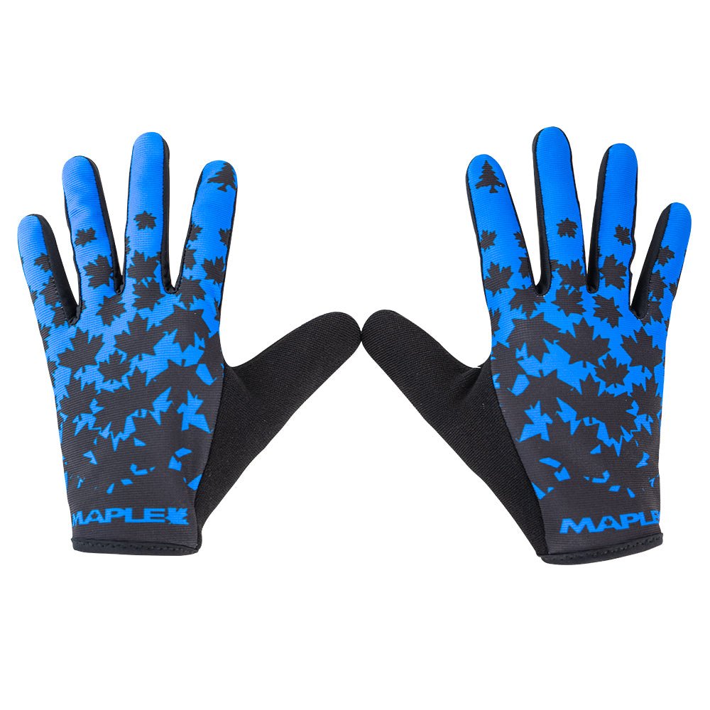 Maple LOTW SendIt Gloves - Process Blue / Black - Ride Maple