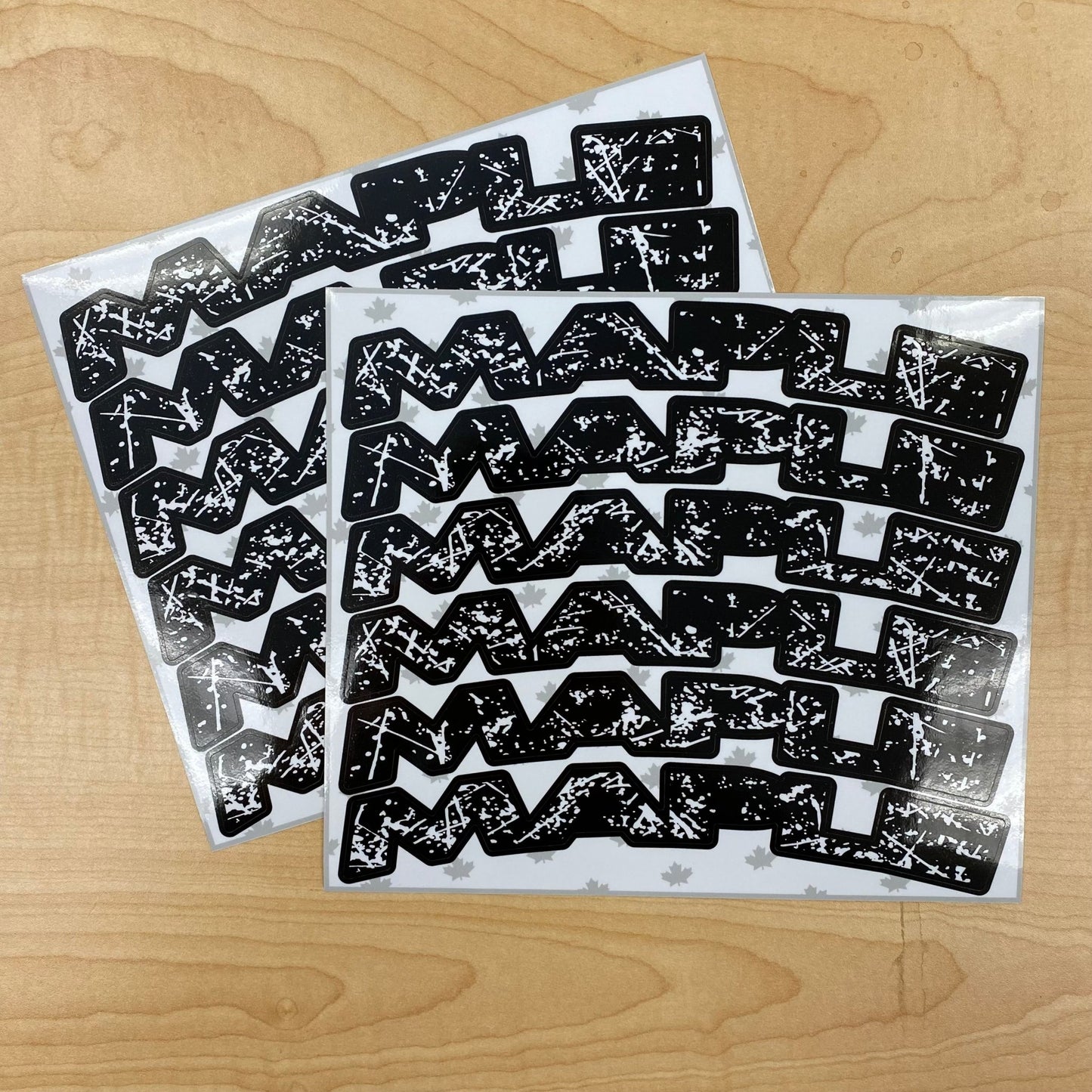 Maple Super Custom Replacement Decals - Ride Maple