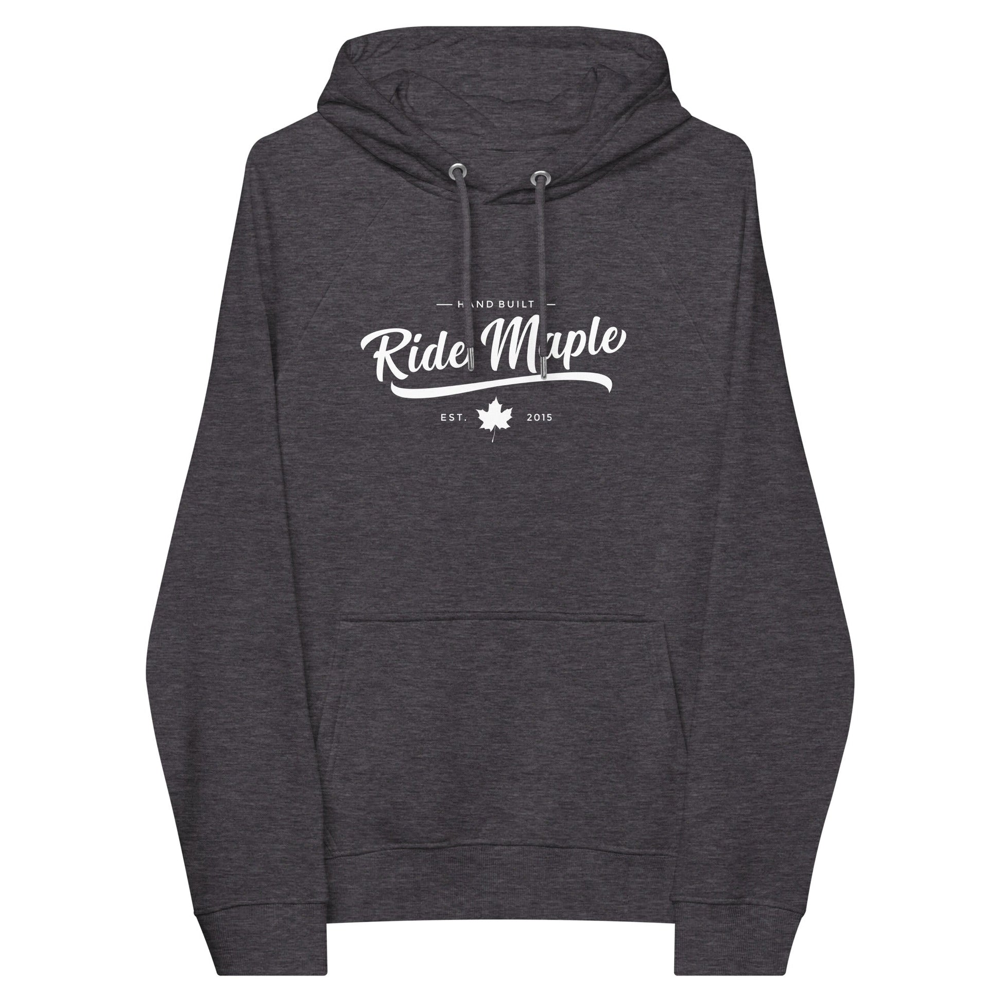 Ride Maple Classy White Eco Hoodie - Unisex - Ride Maple