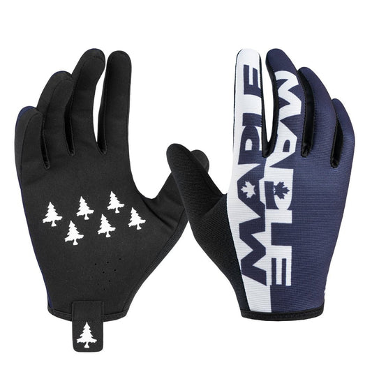 Maple Flip Gloves - Navy & White (Final Sale) - Ride Maple