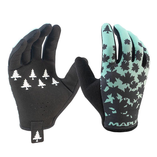 Maple LOTW SendIt Gloves - Miami Green / Charcoal (Final Sale) - Ride Maple