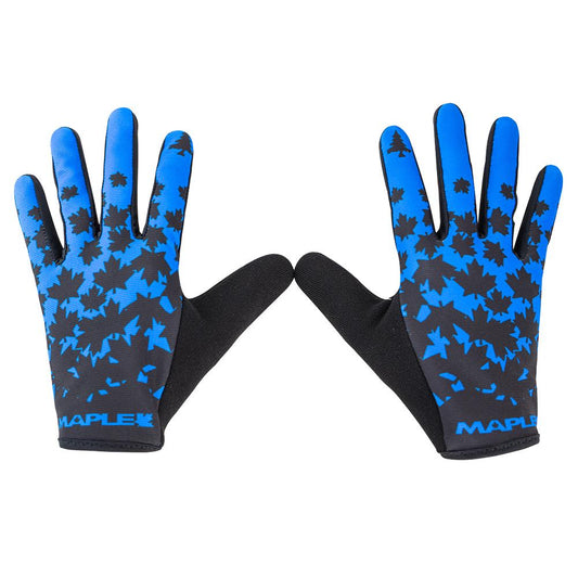 Maple LOTW SendIt Gloves - Process Blue / Black (Final Sale) - Ride Maple
