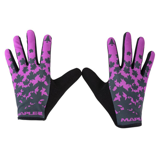 Maple LOTW SendIt Gloves - Purple / Graphite (Final Sale) - Ride Maple