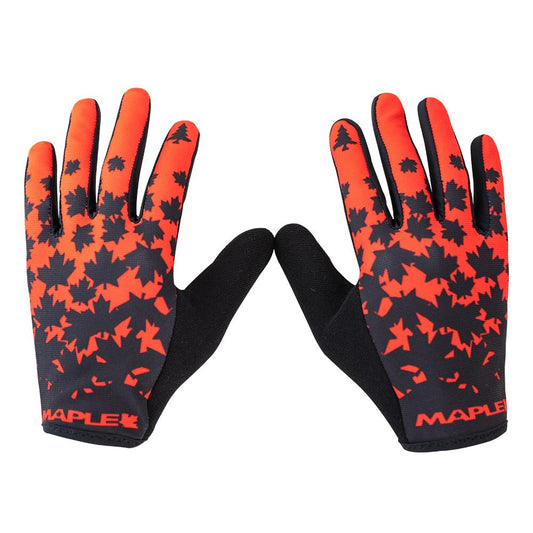 Maple LOTW SendIt Gloves - Red / Black (Final Sale) - Ride Maple