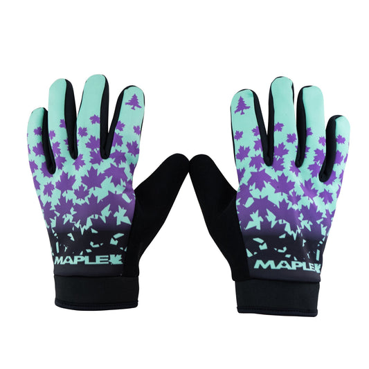 Ride Maple LOTW C2 Cold Weather Gloves - Miami Purple Fade (Final Sale) - Ride Maple