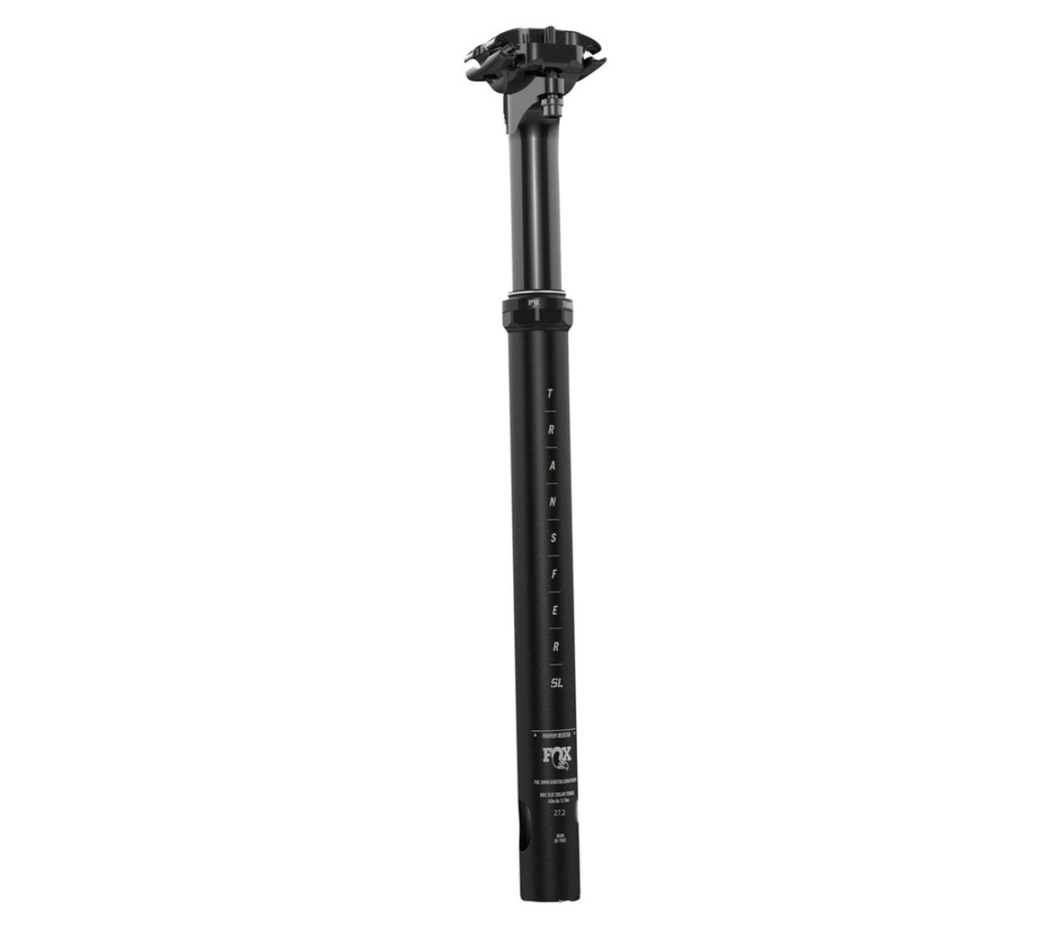 FOX Transfer SL Performance Dropper Seat Post - 27.2, 50 mm, Internal Routing, Anodized Upper - Ride Maple