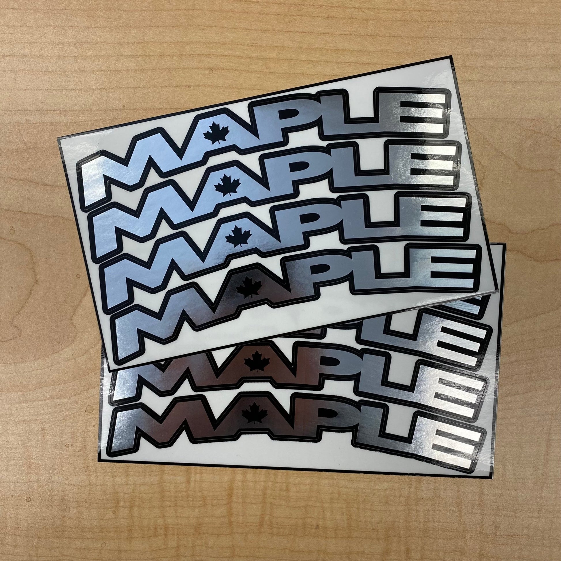 Maple Super Custom Replacement Decals - Ride Maple